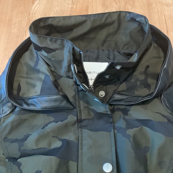 Nordstrom Habitual 3/4 length nylon jacket - Picture 4 of 8